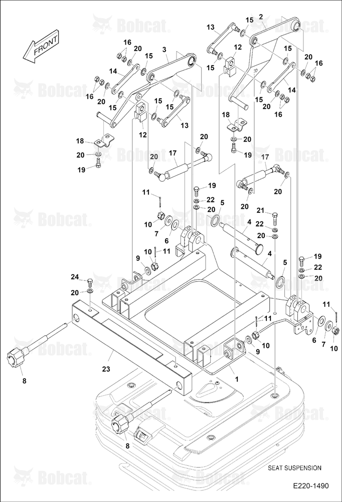 Seat Sliding Plate