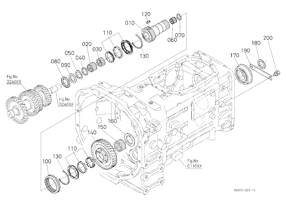 Main Gear Shaft
