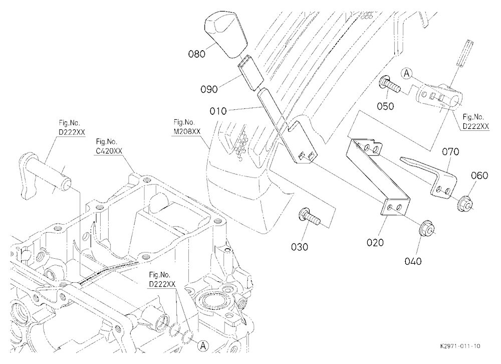 Pto Select Lever
