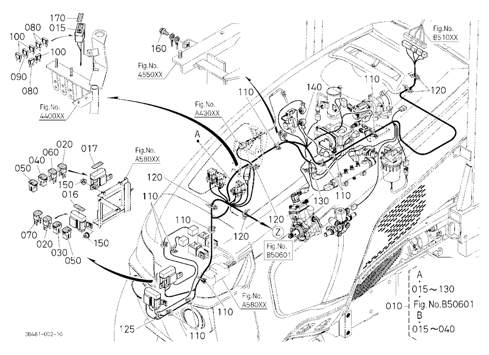 Electrical Wiring (Engine Rh)