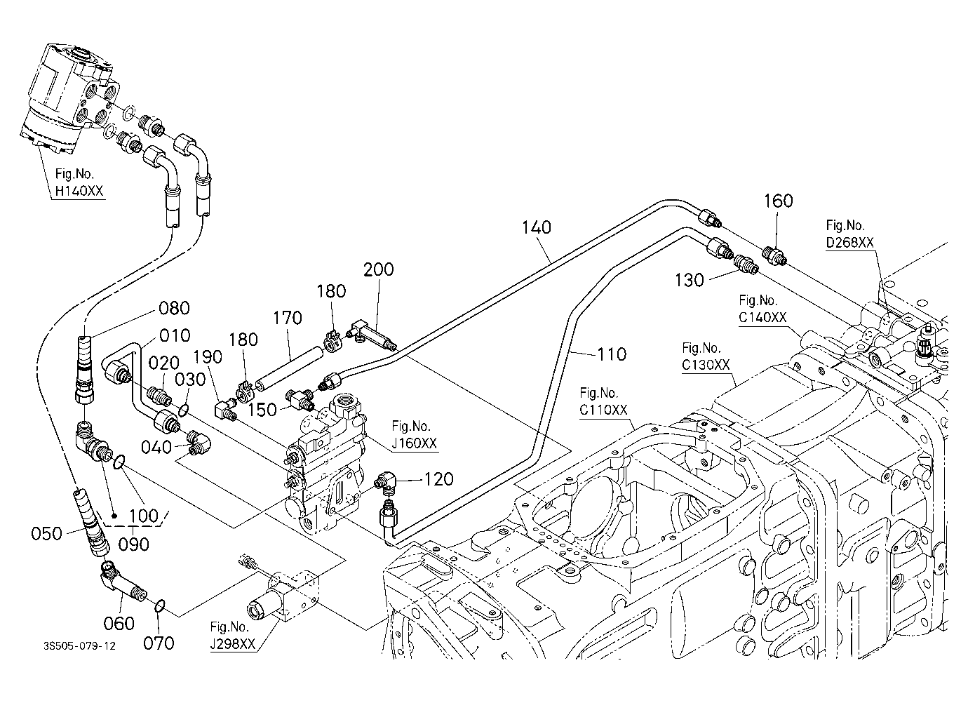 Hydraulic Oil Line (Steering/Pto) [Dtsc]