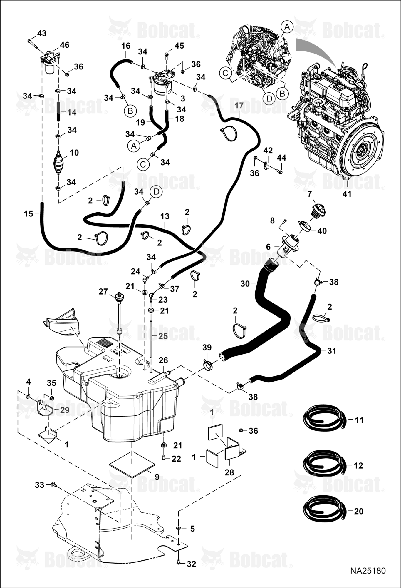 Engine & Attaching Parts (Fuel System)