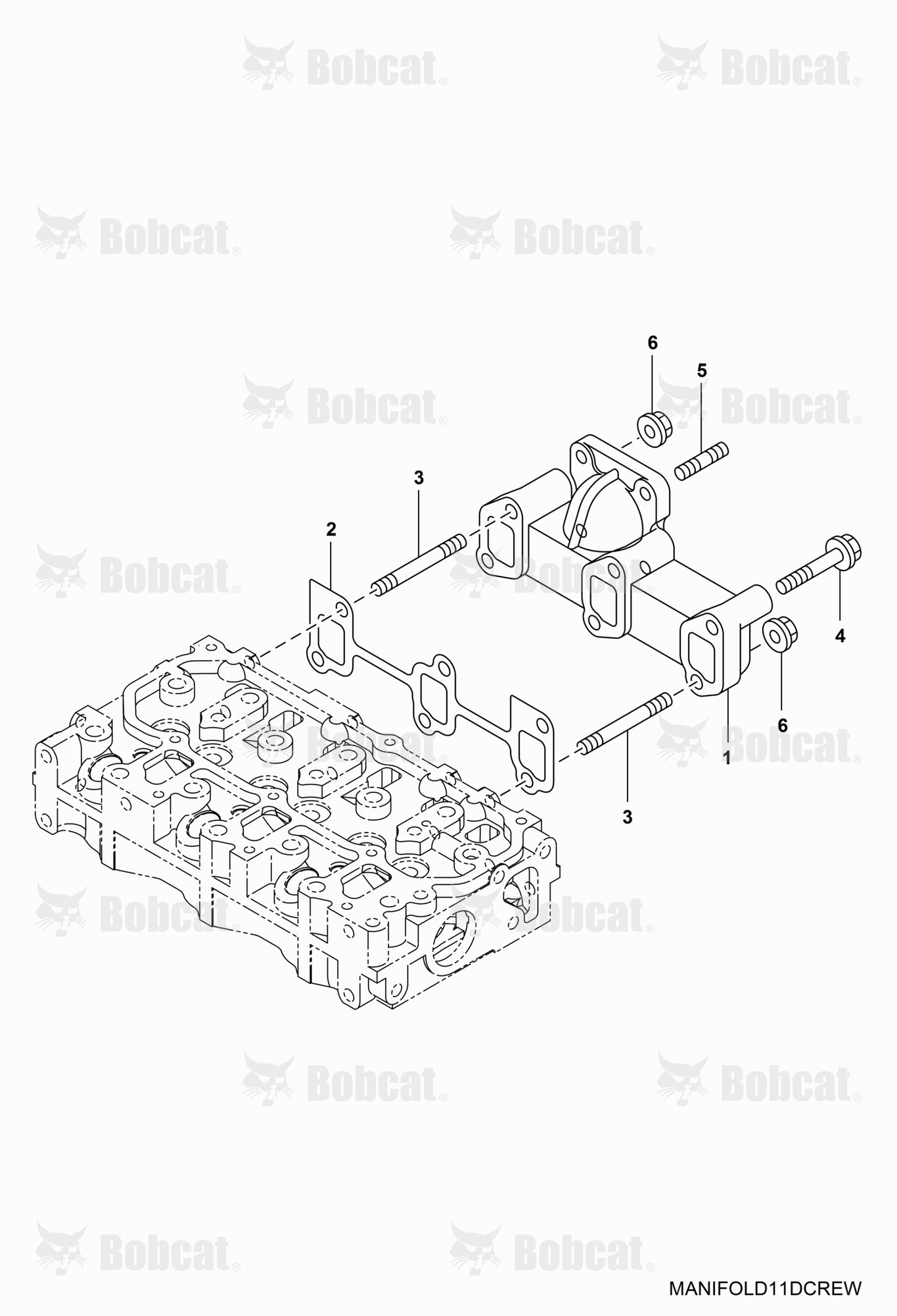 ENGINE, Exhaust Manifold