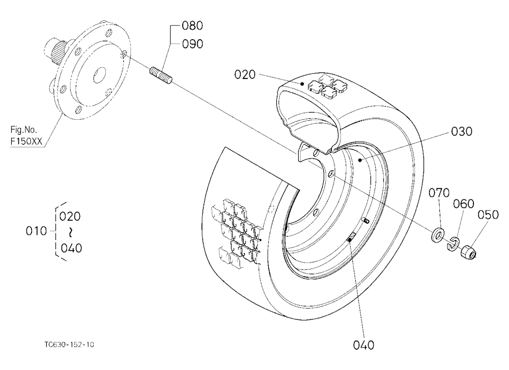 Front Wheel (305R343Lsw)