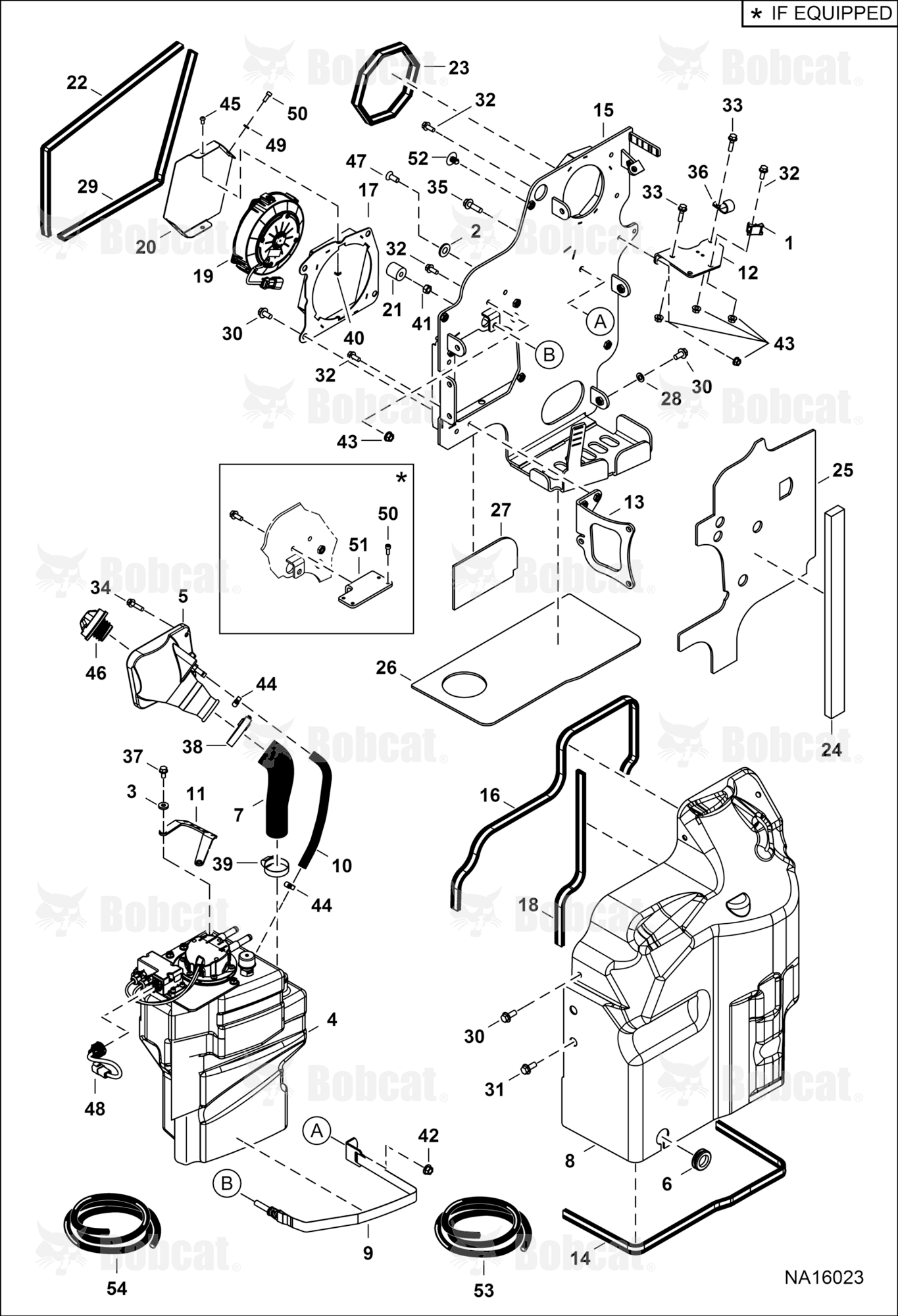 Engine & Attaching Parts (SCR System) (Housing)  B4BY11001 - B4BY11076, B4BZ11001 - B4BZ11076, B4P711001 - B4P711222