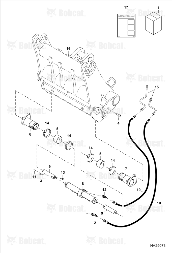 Power Attachment Lock Kit (Quicktach)