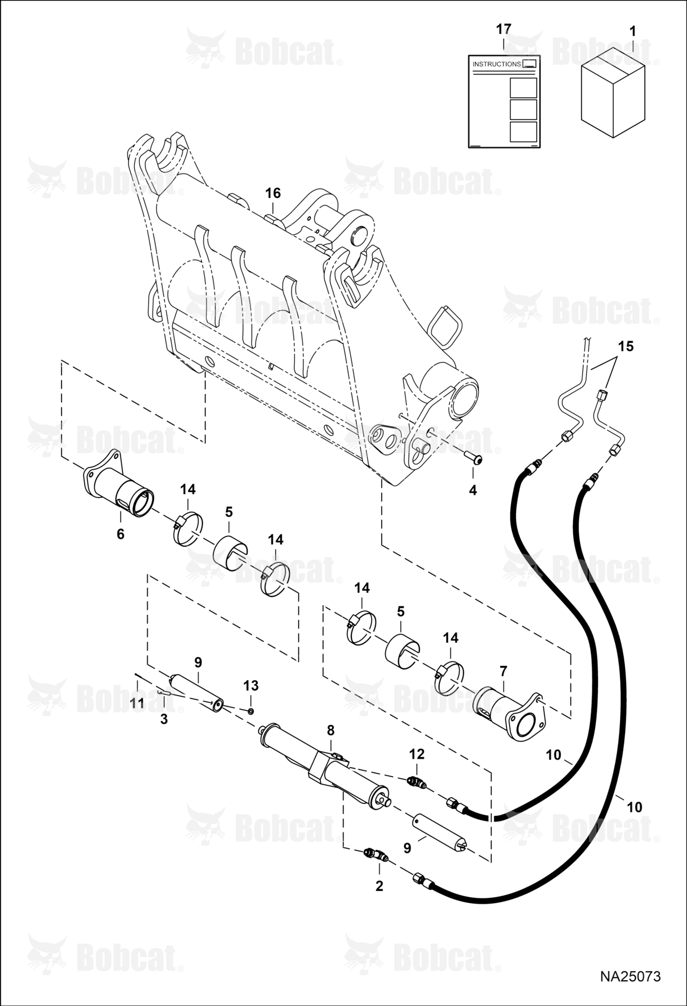 Power Attachment Lock Kit (Quicktach)
