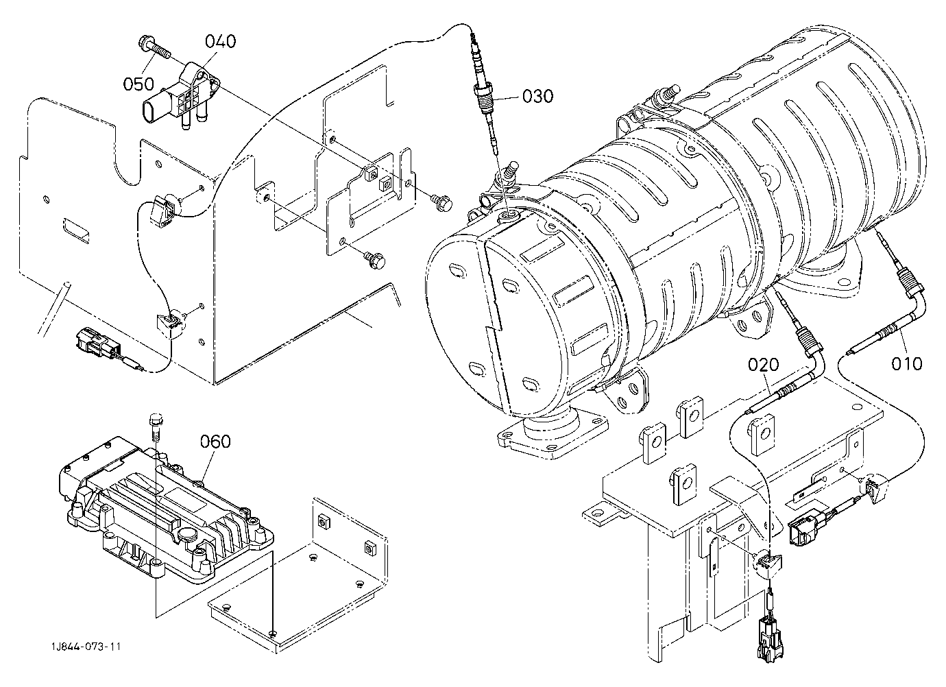 Sensor/Electronic Control Unit (Engine)