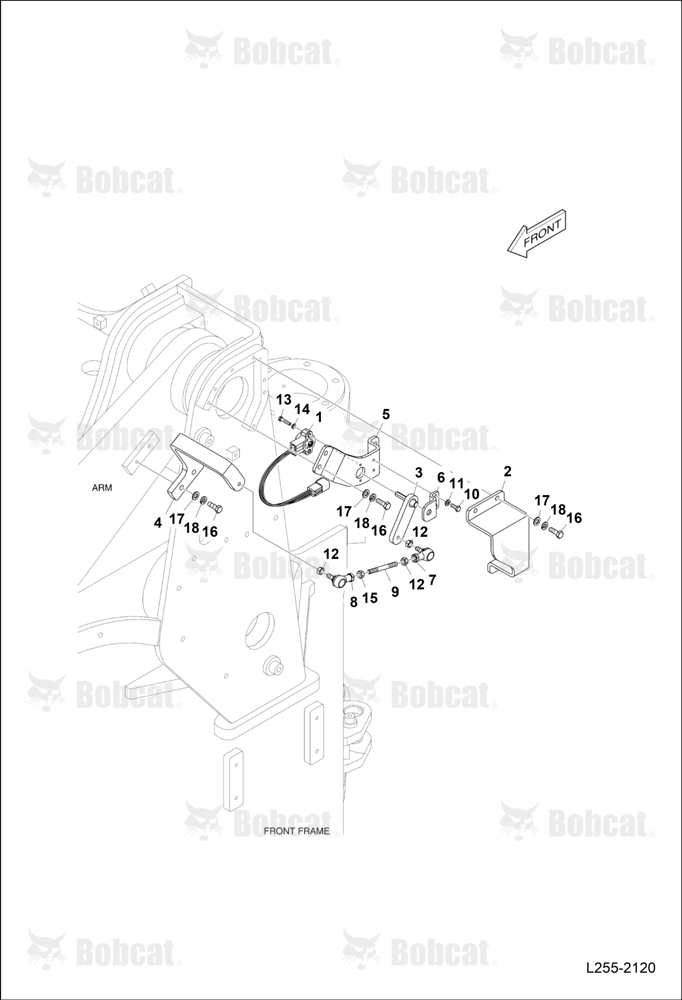 Arm Raise Kick Out Assembly