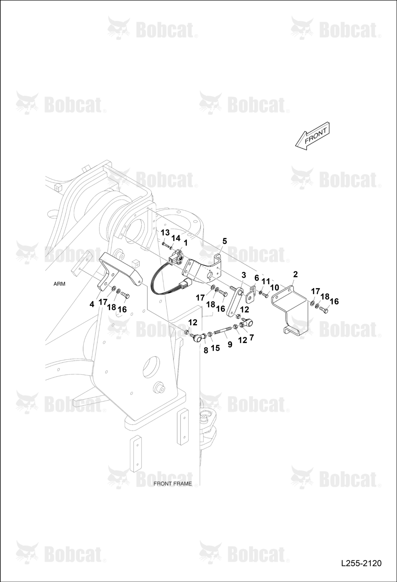 Arm Raise Kick Out Assembly