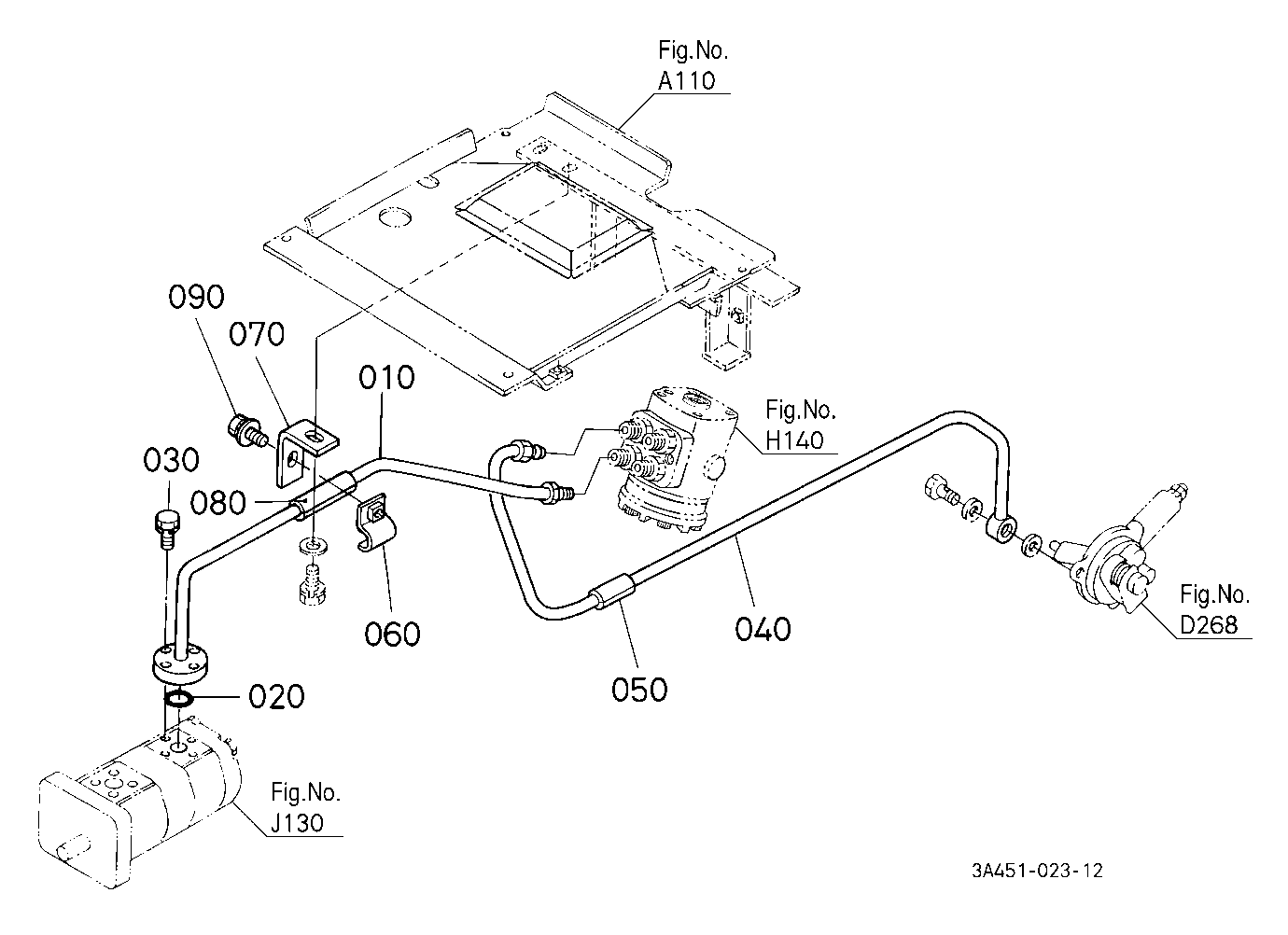 Hydraulic Oil Line (Steering/Pto)