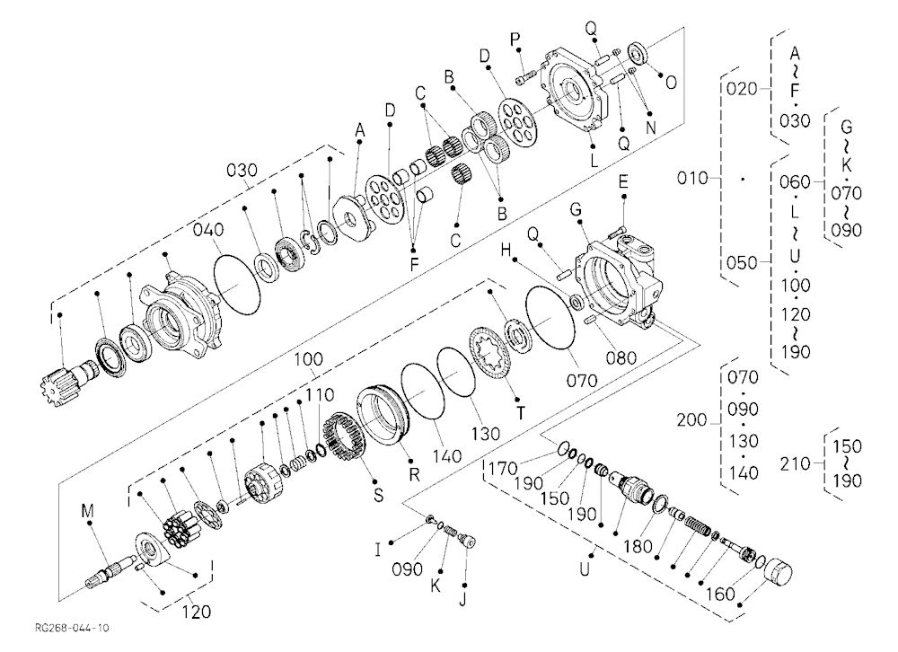 Swivel Motor [Component Parts]