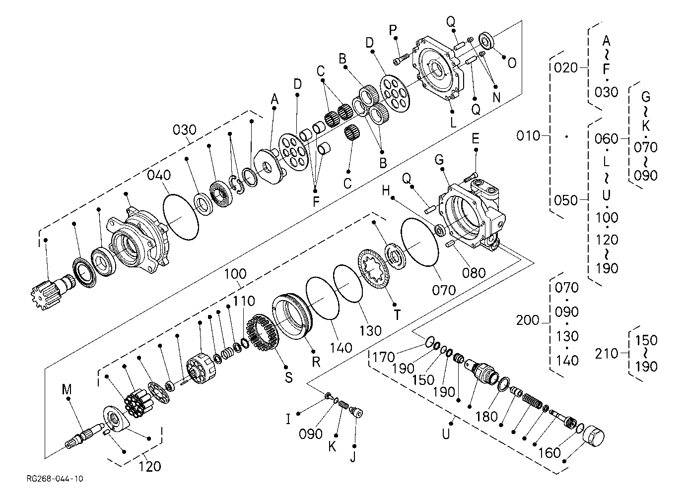 Swivel Motor [Component Parts]