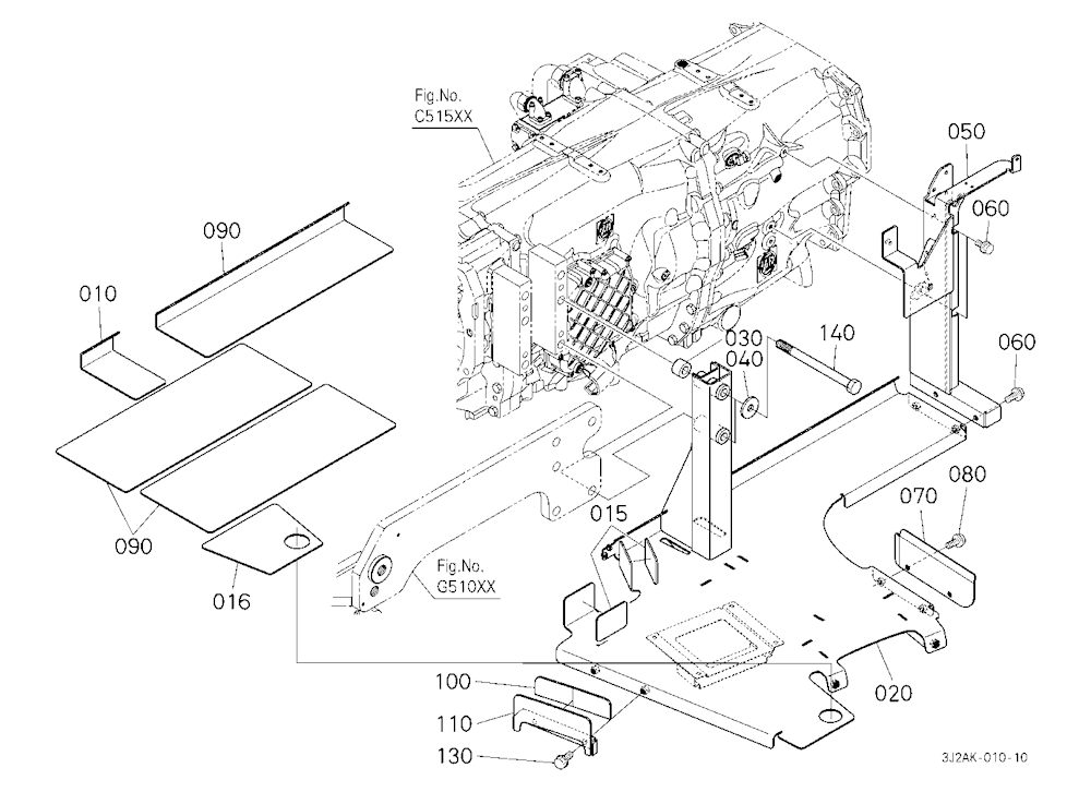 Fuel Tank Bracket [With Loader Equipment]