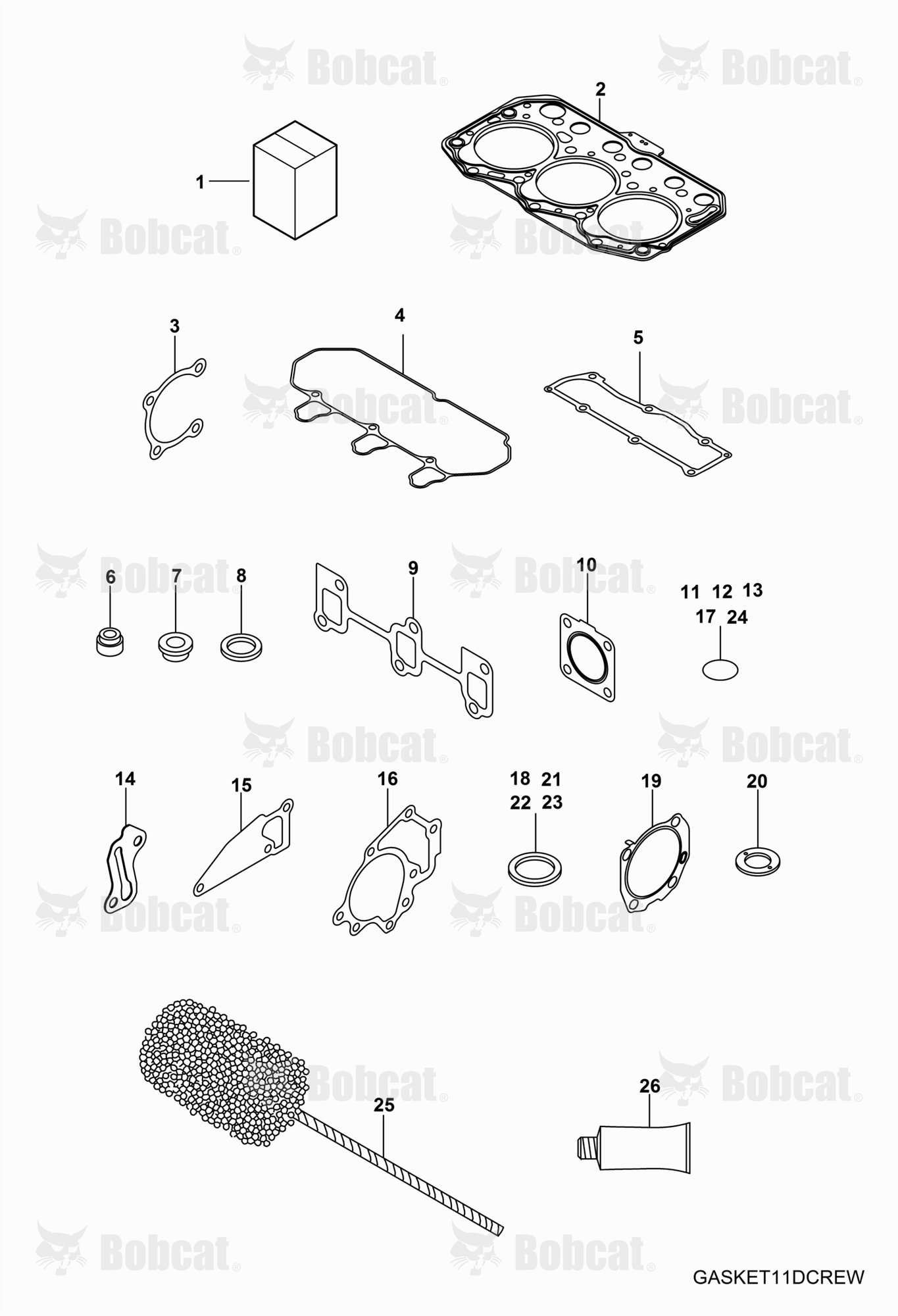 ENGINE, Gasket Set