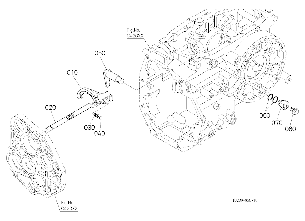 Creep Kit (Shift Fork) (W/G No.L8382) [Option]