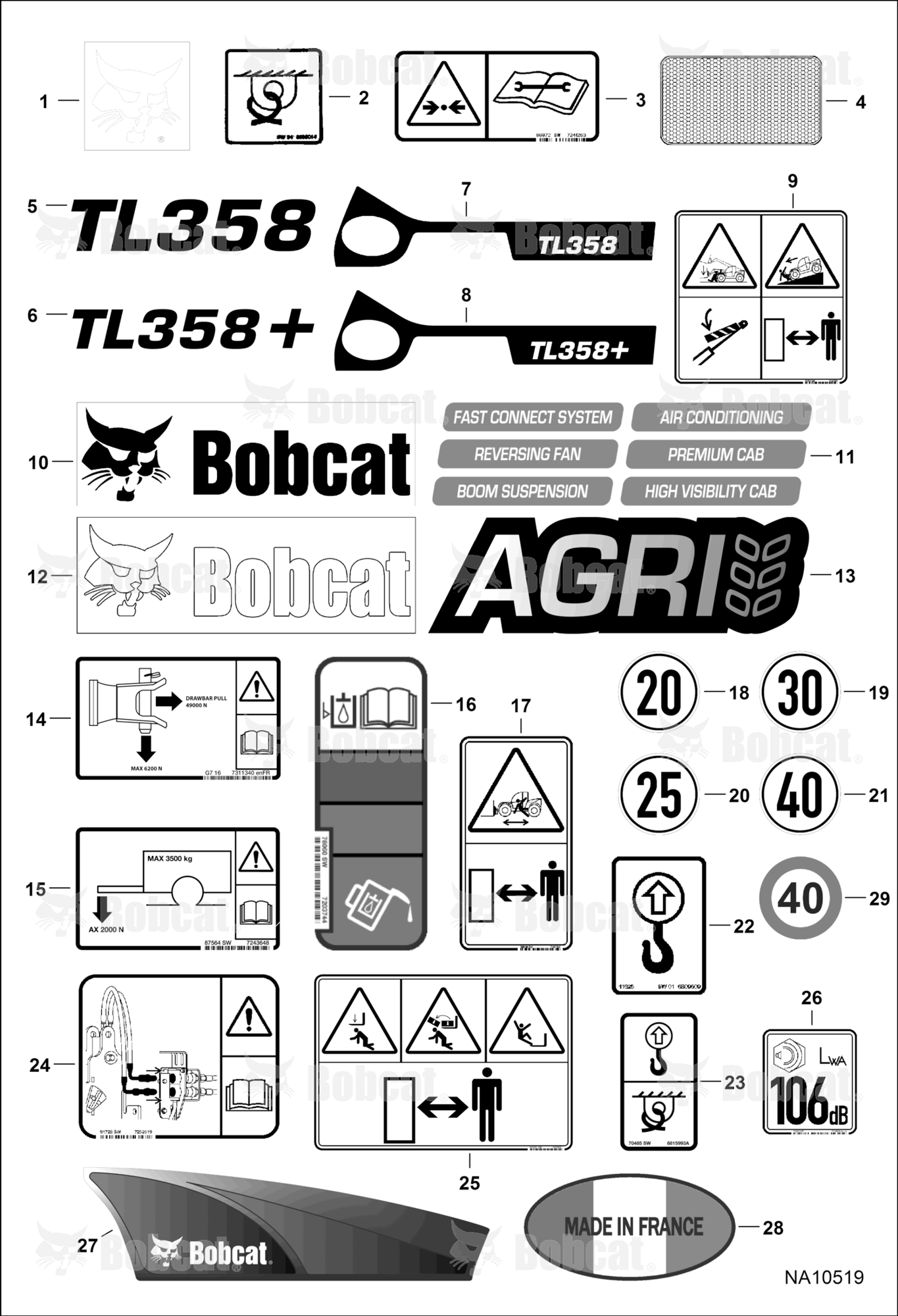 Decals (Outside)