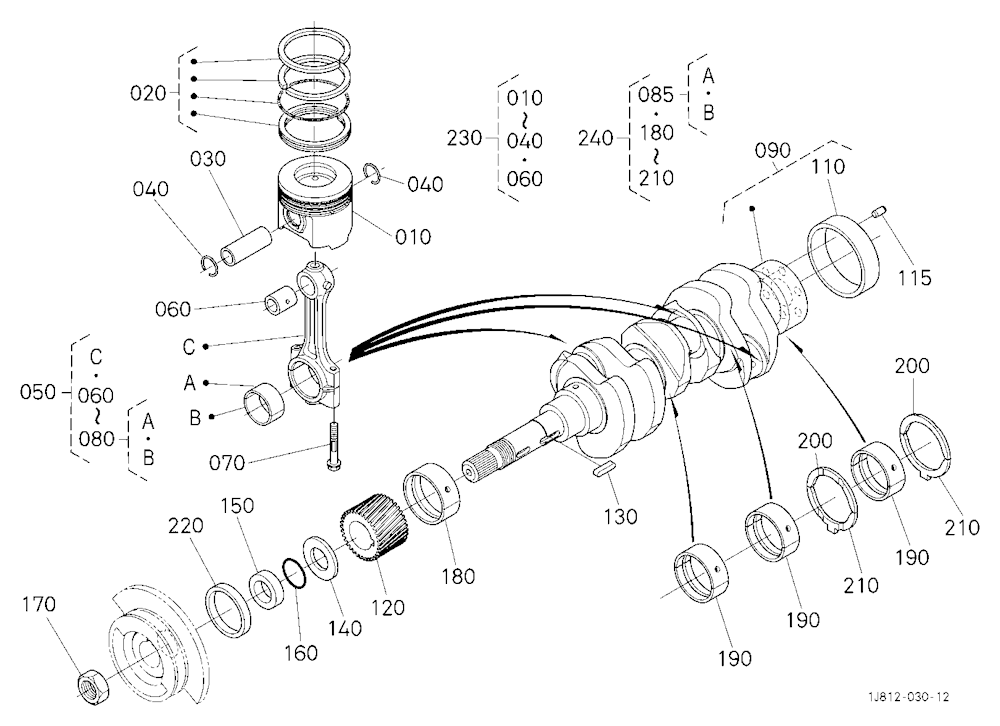 Piston And Crankshaft