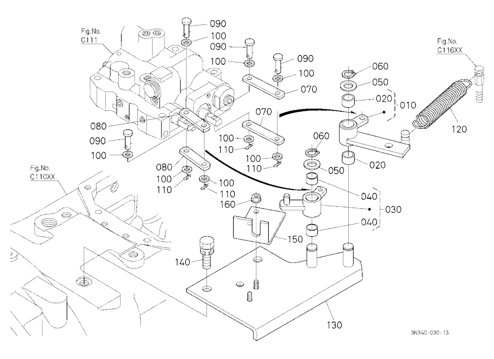 Valve Lever (Clutch/Shuttle)