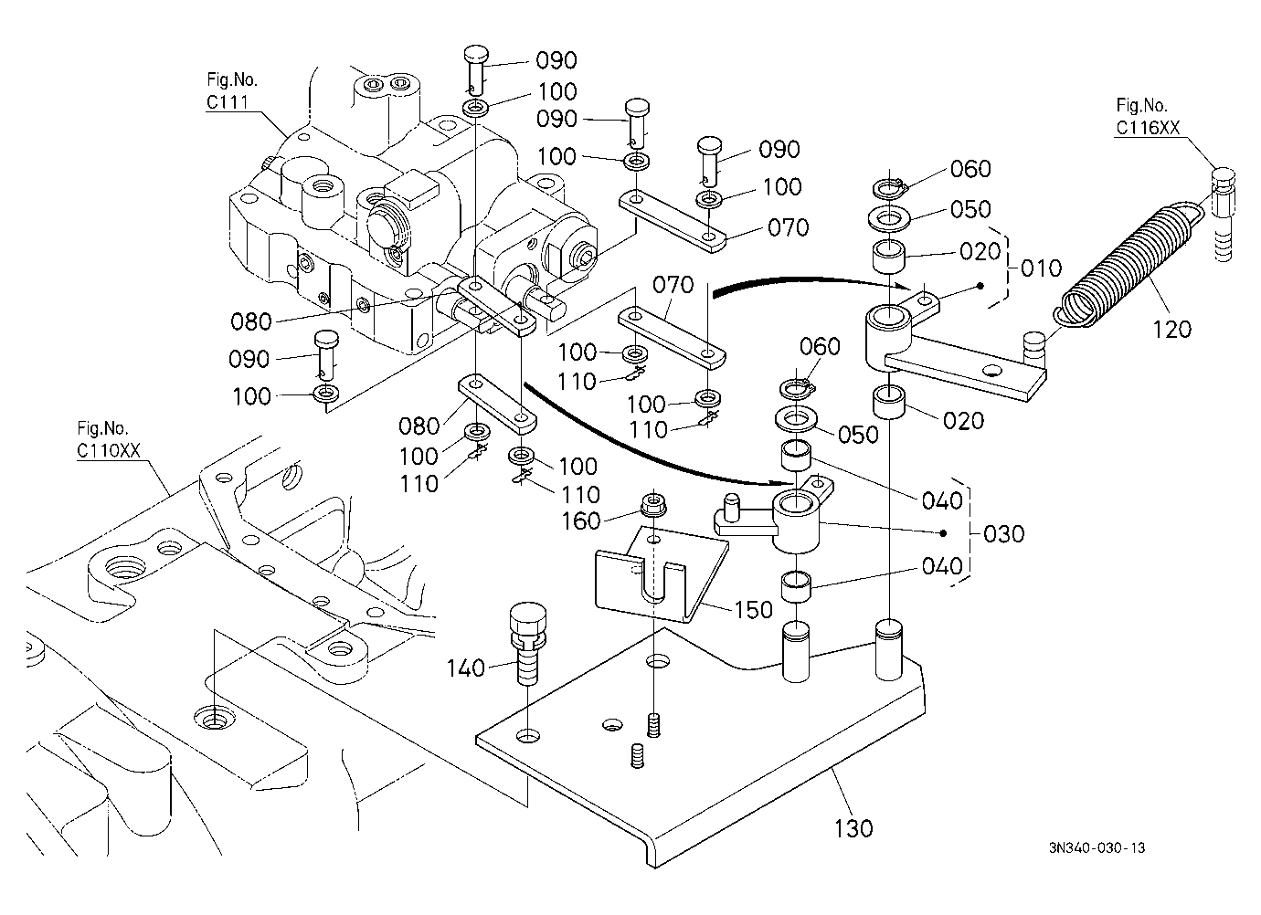 Valve Lever (Clutch/Shuttle)