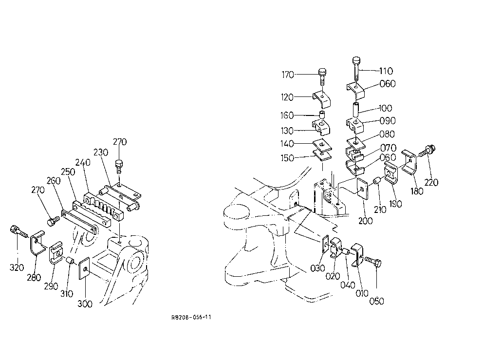 Oil Piping (Clamp)