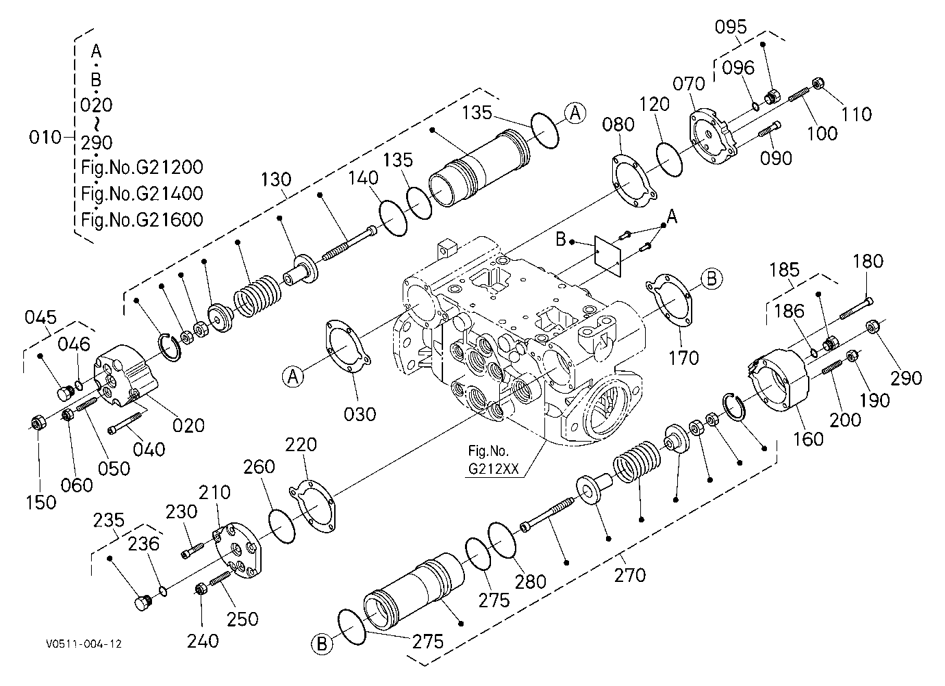 Hst Pump 4 (Piston) [Component Parts]