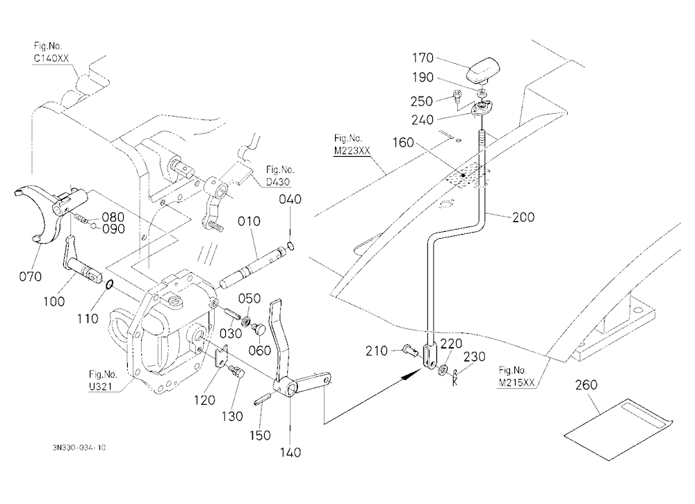 Creep Speed Kit 2 (Shift Fork/Lever) (W/G No.M9293