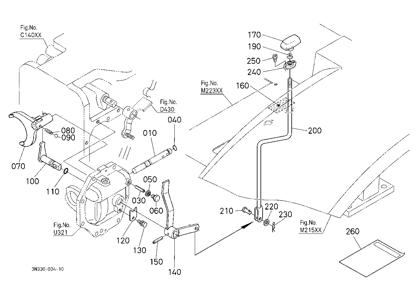 Creep Speed Kit 2 (Shift Fork/Lever) (W/G No.M9293