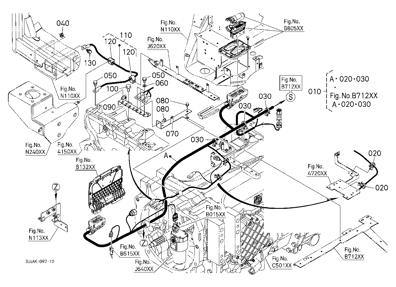 Electrical Wiring (Tcu) [Front Rigid Type Axle] [W