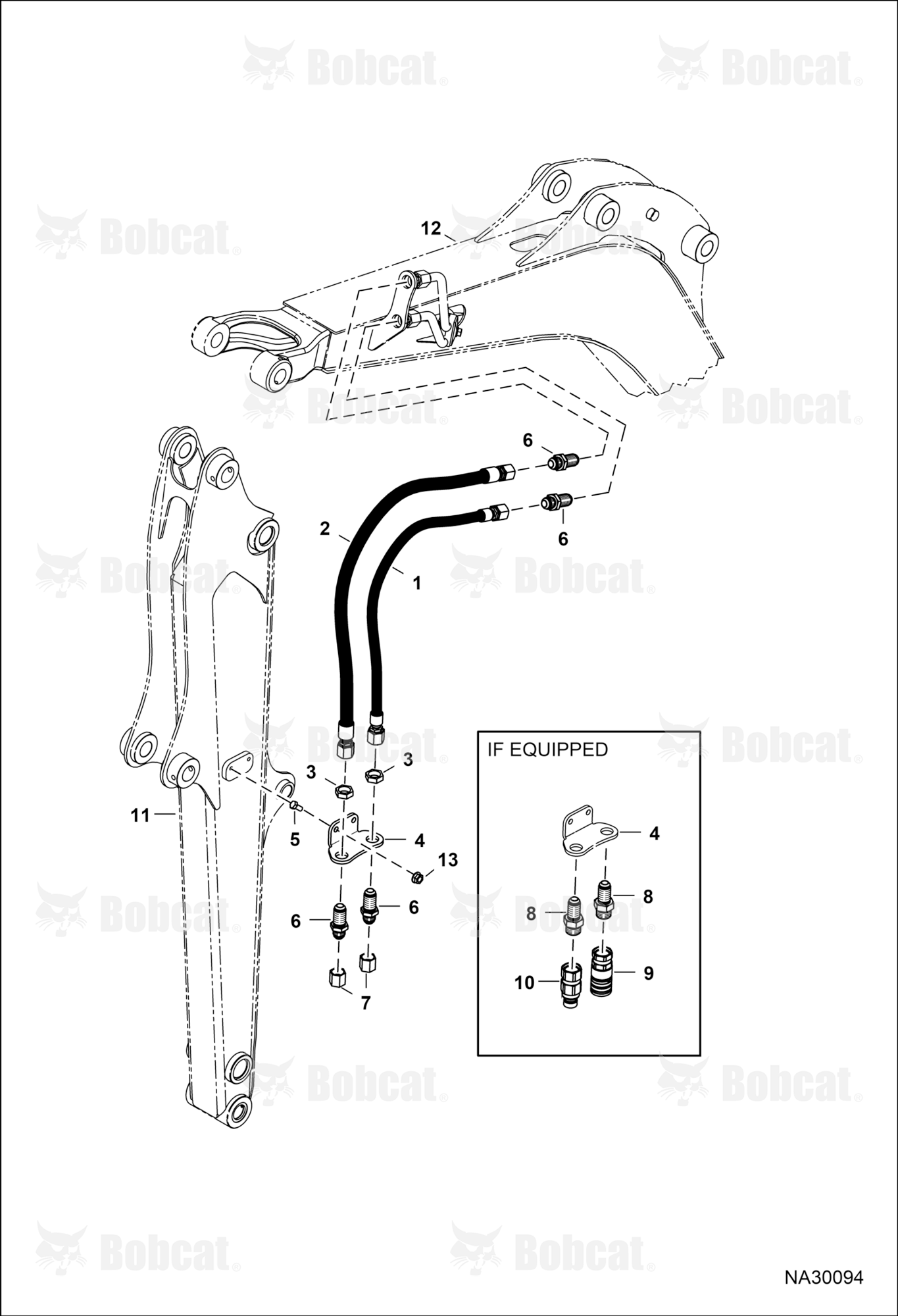Auxiliary Hydraulics (Long Arm)