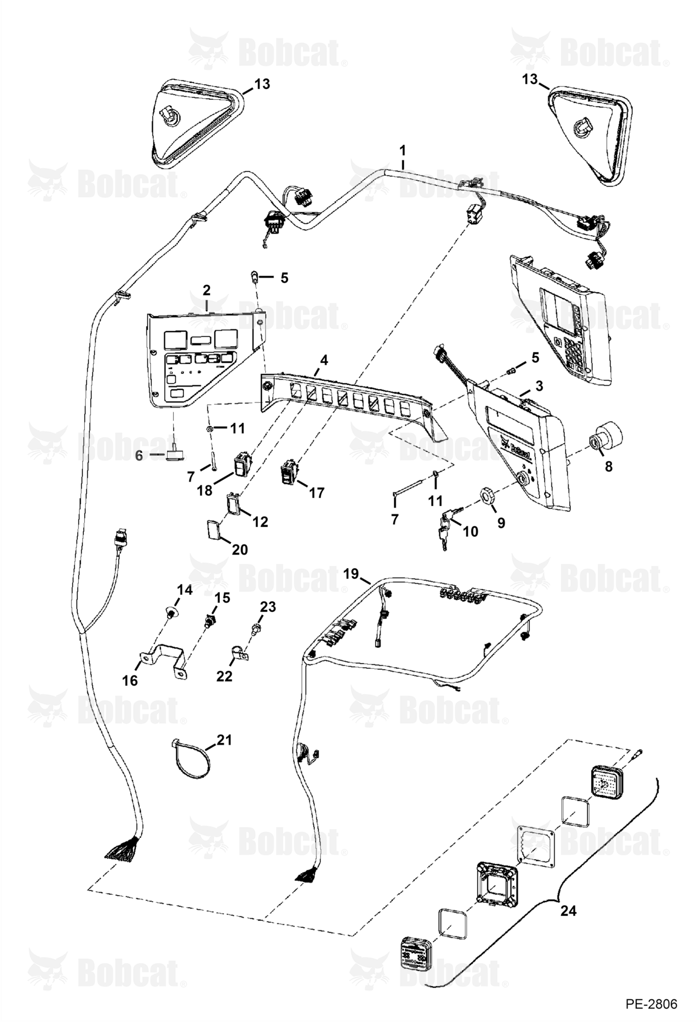 CAB Electrical Circuitry  A02011001 - A02059999