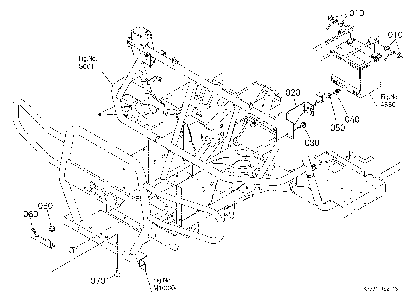 Winch Mounting Kit [V4253] [Rtv900W6/R6/T6/W6Se] [