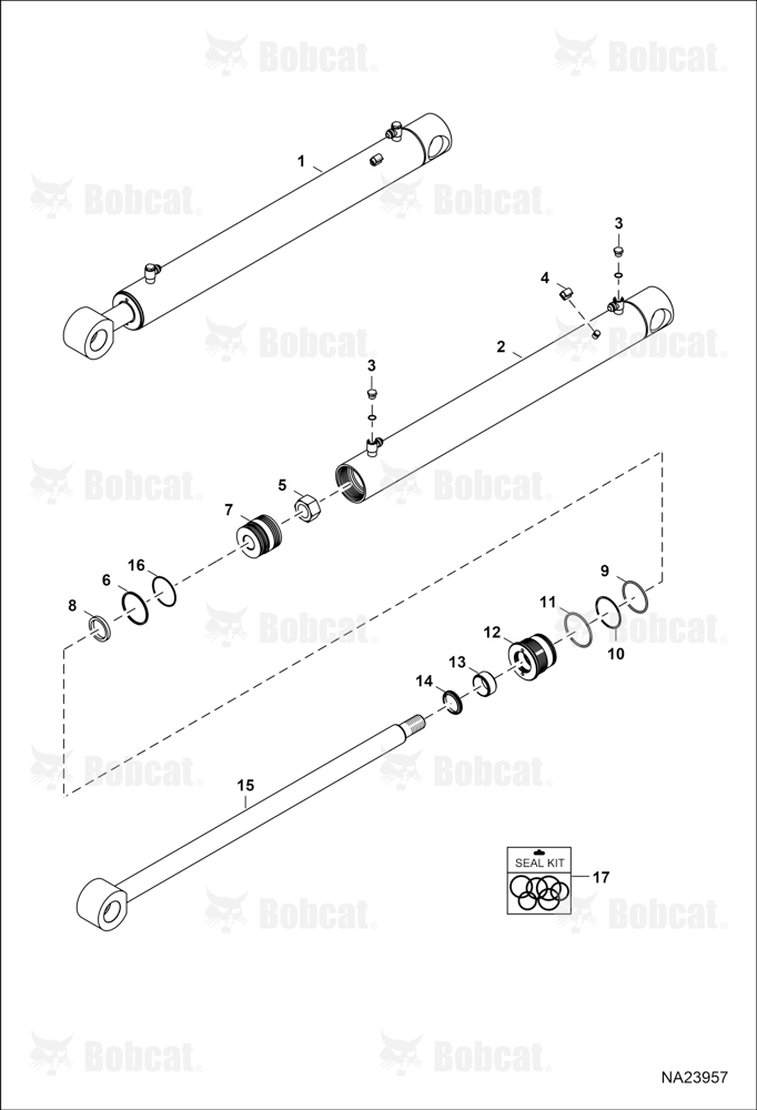 Lift Cylinder  B56R11001 - B56R11157
