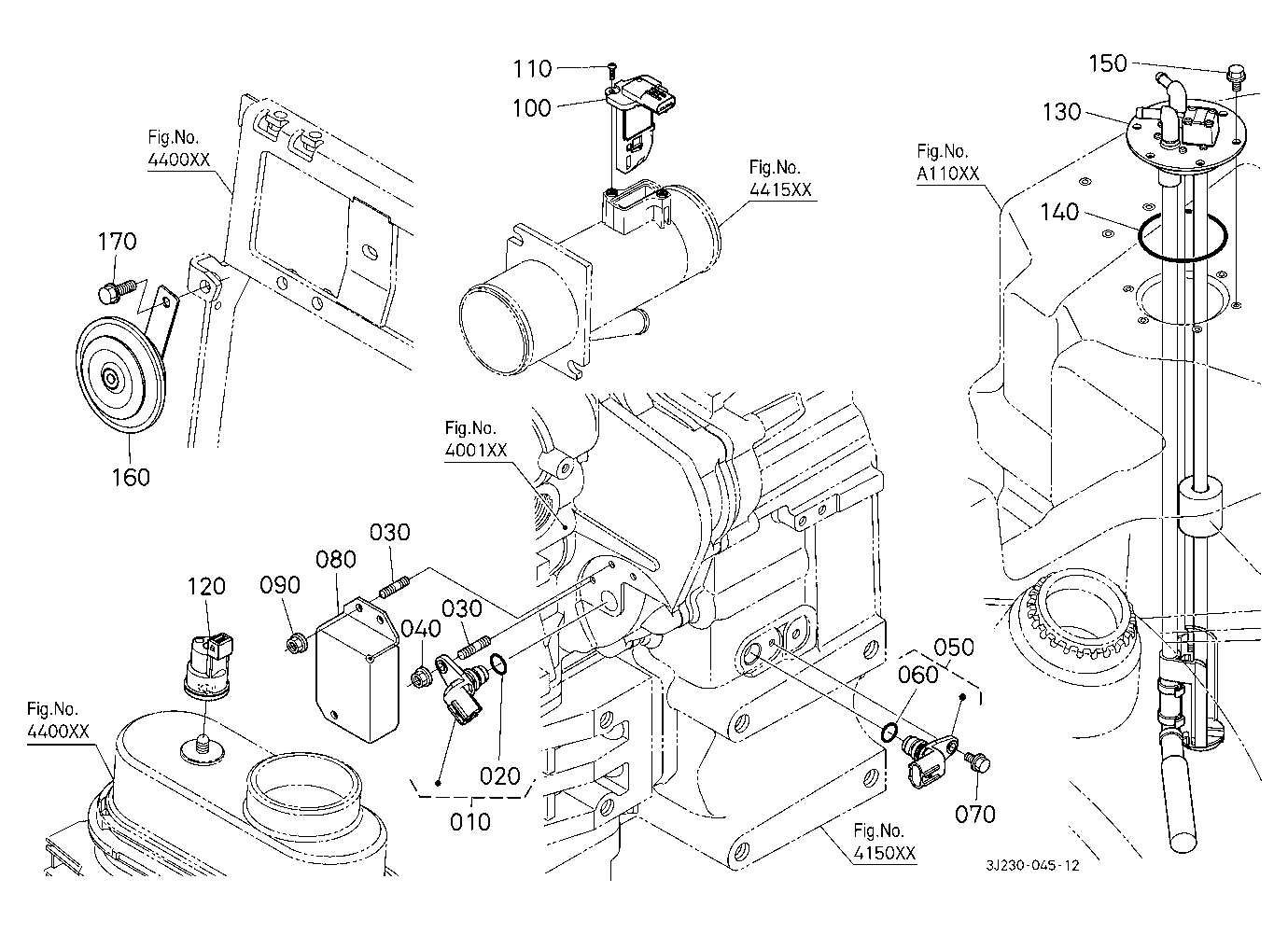 Switch/Sensor (Engine Lh)