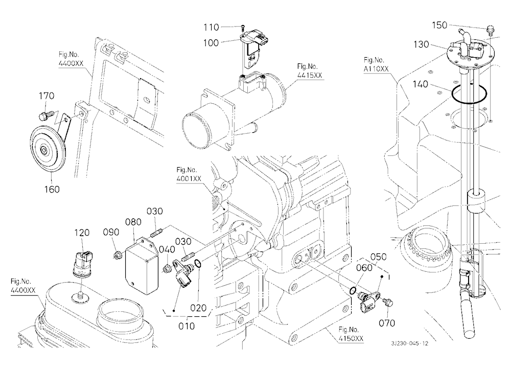 Switch/Sensor (Engine Lh)