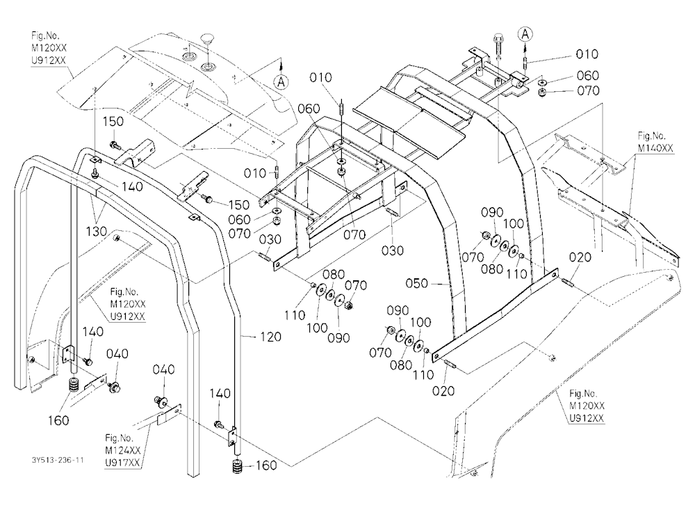 Bonnet Kit (Bonnet Frame) [Option]