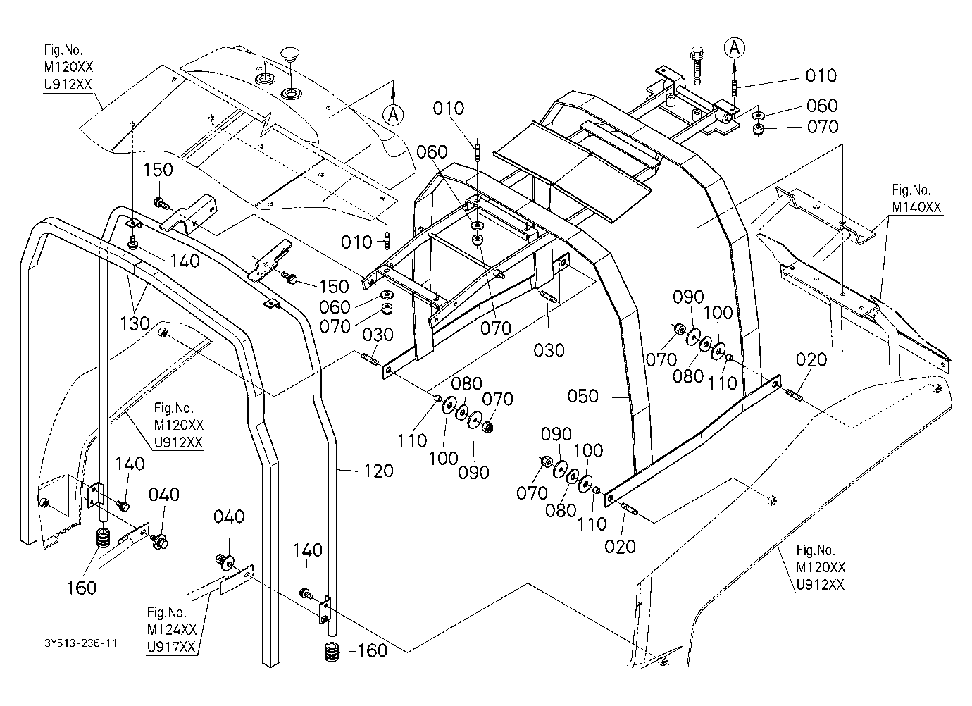 Bonnet Kit (Bonnet Frame) [Option]