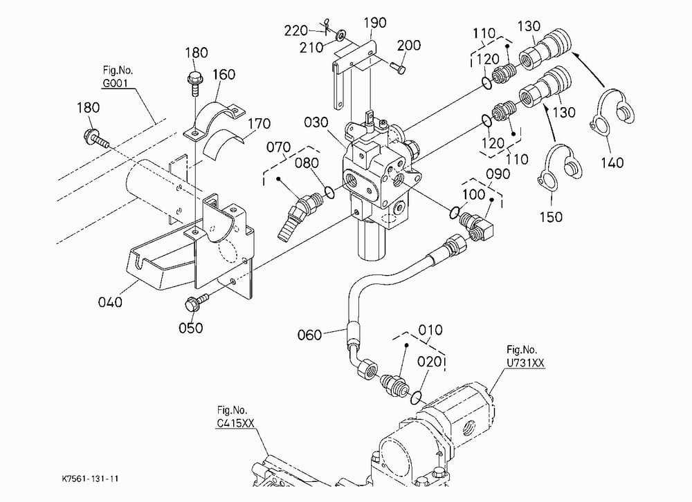 HYD. BED LIFT KIT (REMOTE) [RTV900G6] [OPTION]