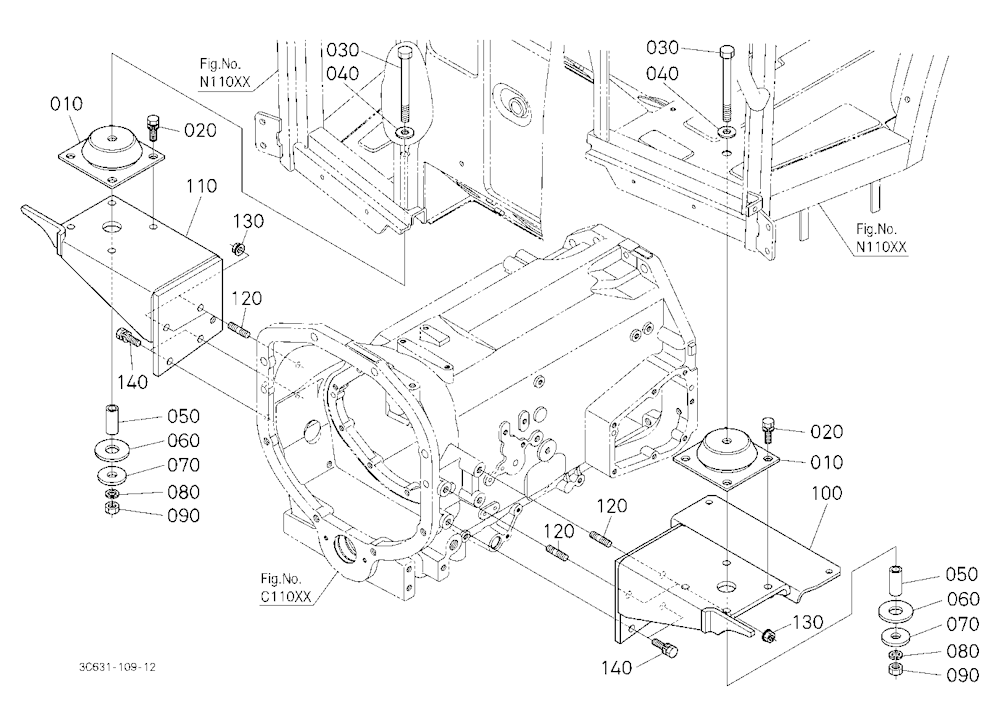 Cab Bracket Front