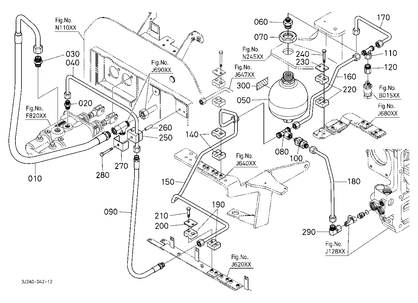 Brake Pipe (Upper/Front) [With Front Suspension]