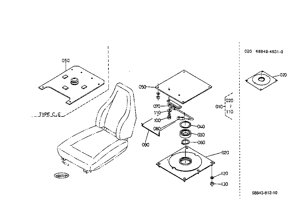 Seat Turntable