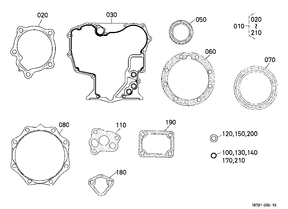 Lower Gasket Kit [Option]