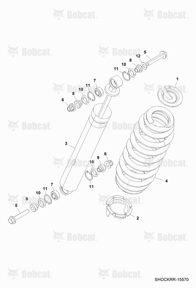 SUSPENSION, Rear Shock