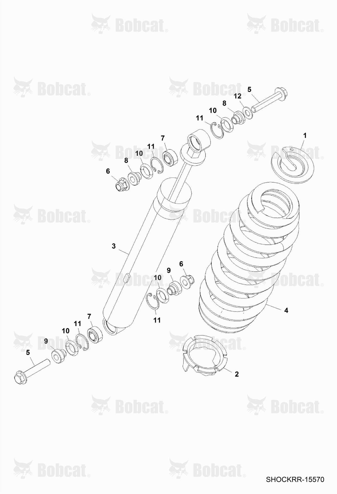 SUSPENSION, Rear Shock