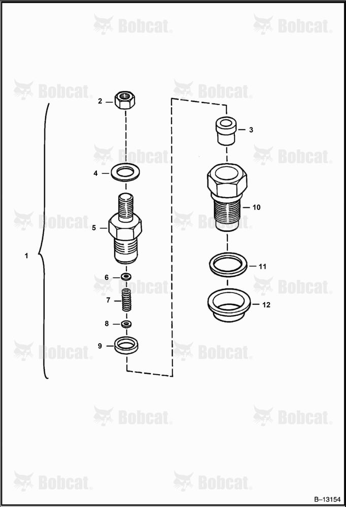 Injector Holder (Kubota - V2203)
