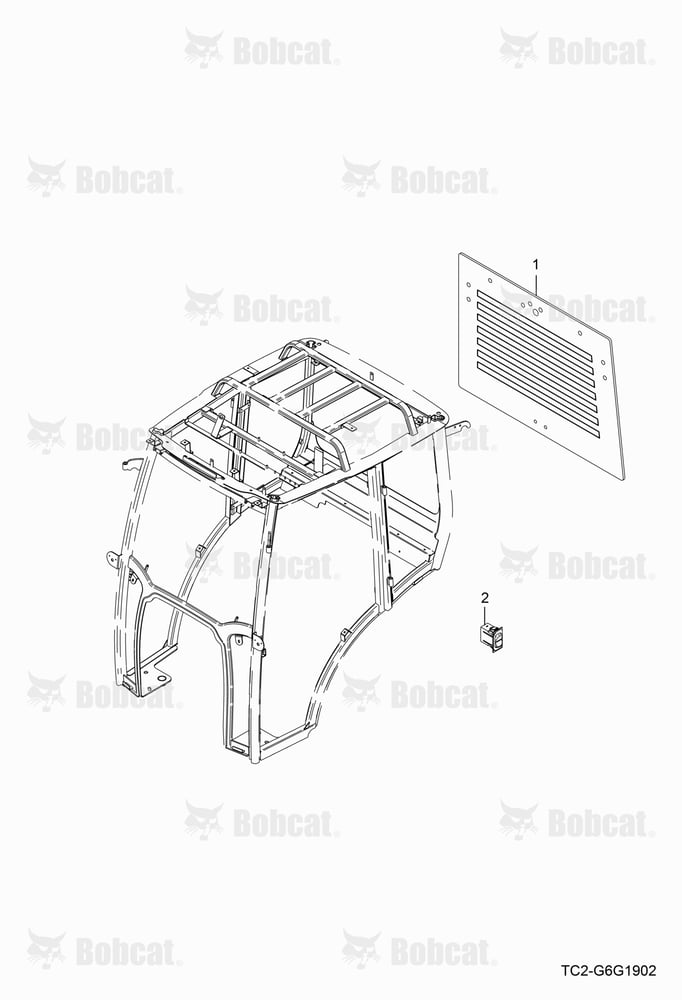Rear Glass Group (DEFROSTER KIT)