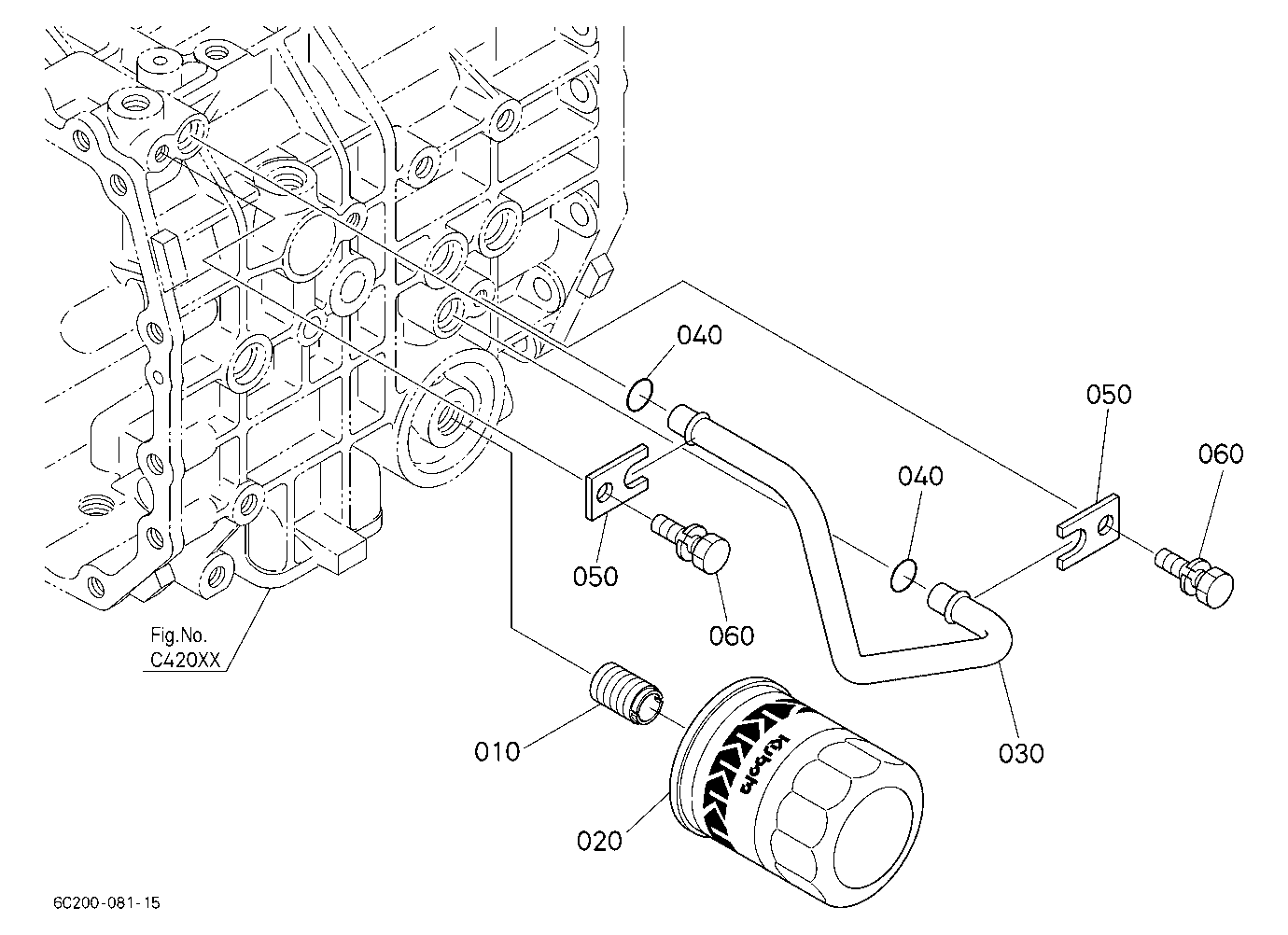 Hydraulic Oil Line (Hst)