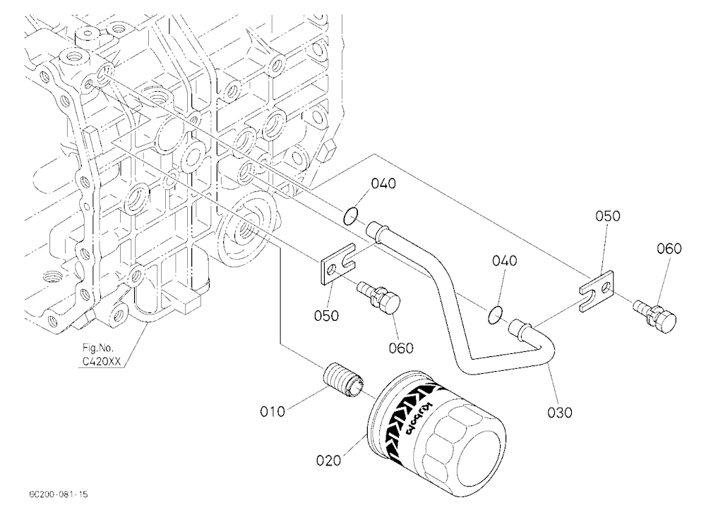 Hydraulic Oil Line (Hst)