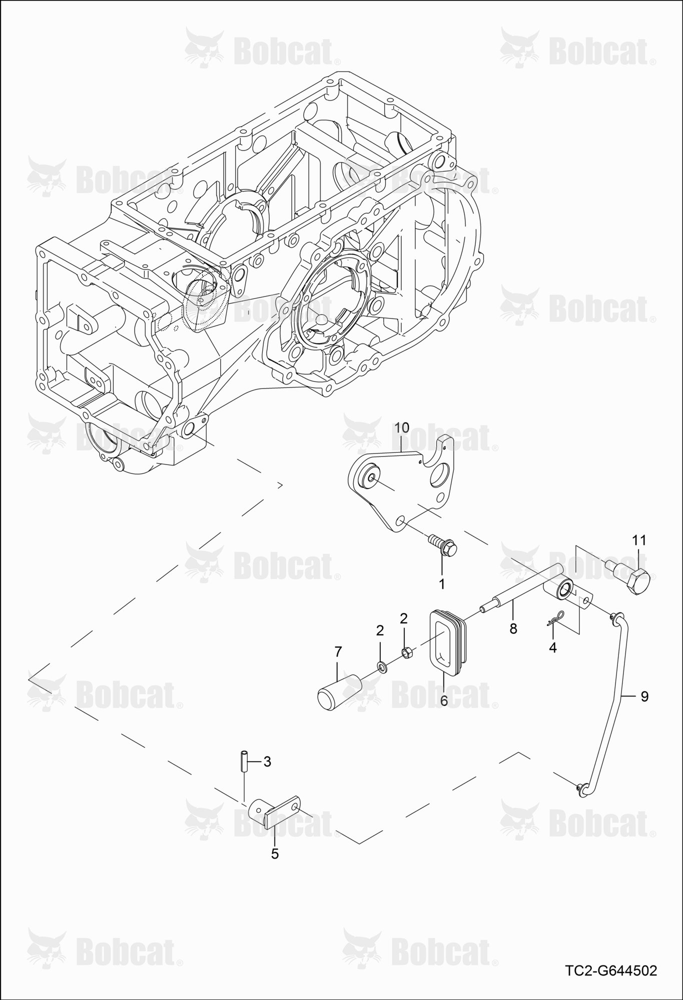 Front Wheel Drive Lever Group