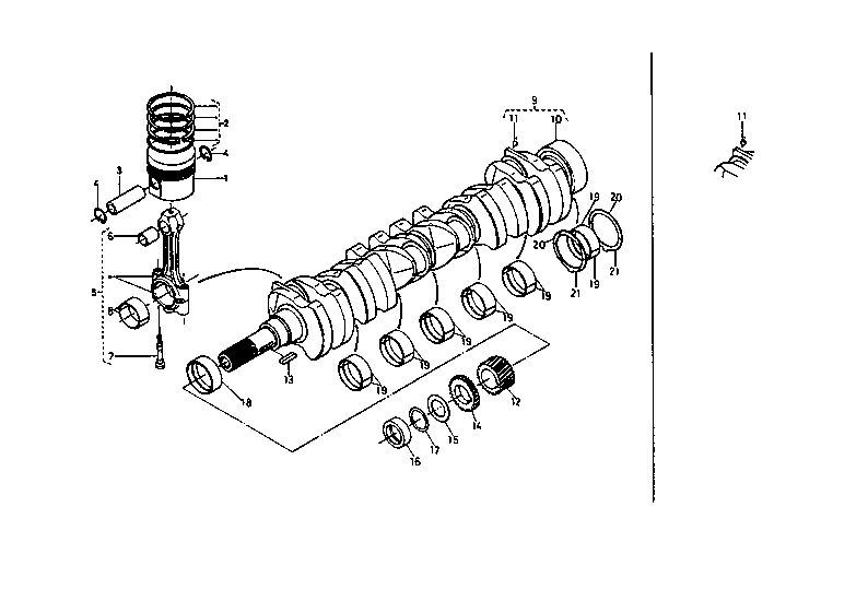 Piston/Crankshaft